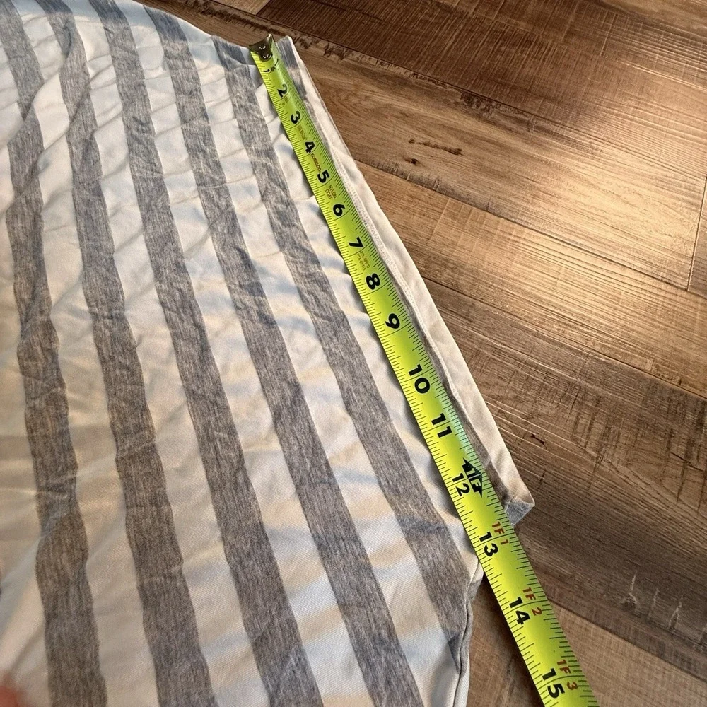 Bye Bye Calorie Car Seat Or Nursing Cover Grey White Striped